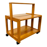 Folding tray in pine 70s vintage Scandinavian design