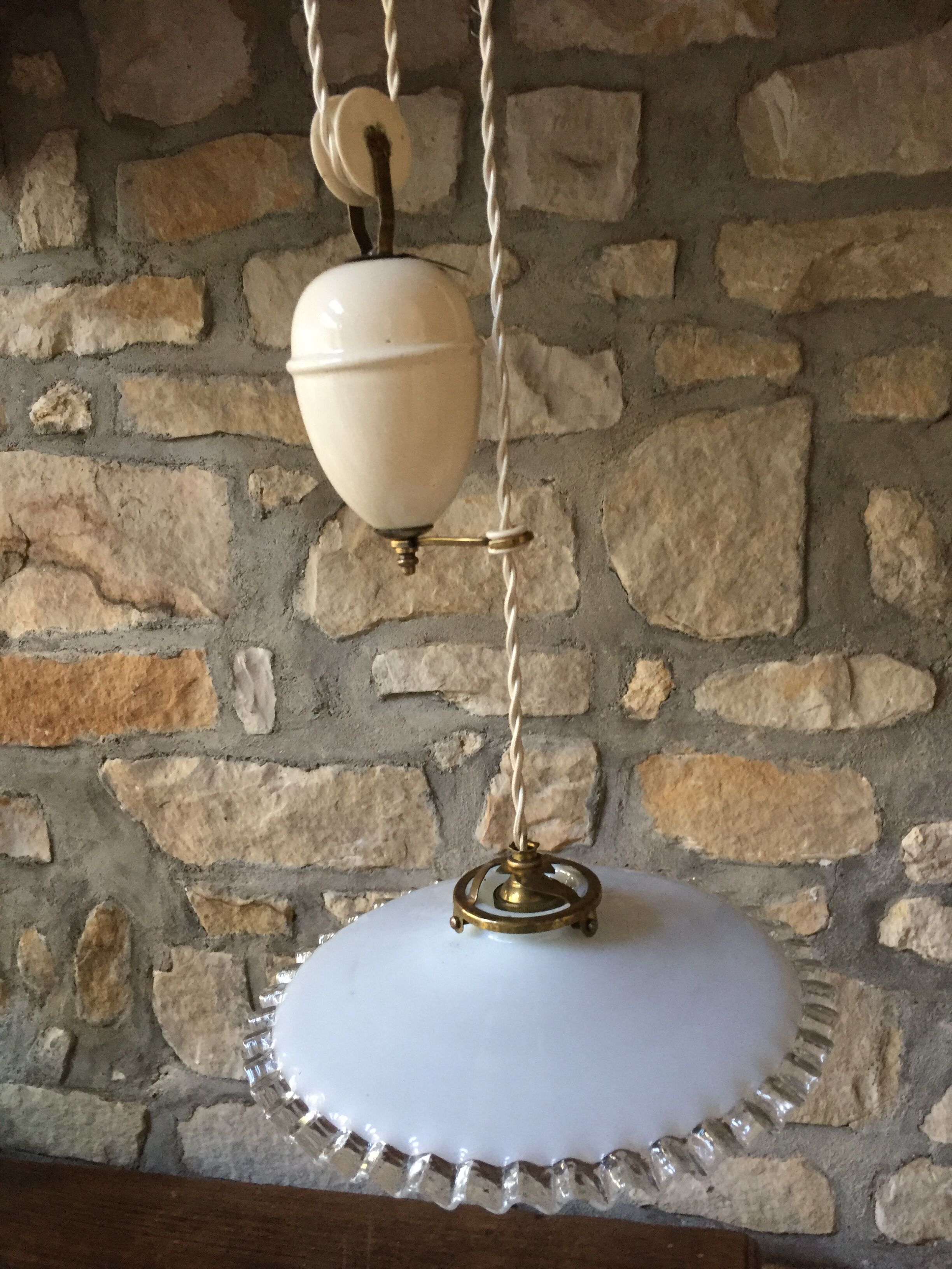 Old hanging lamp