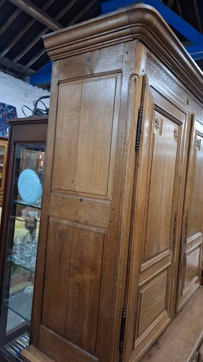 Buffet deux corps en cheneflag