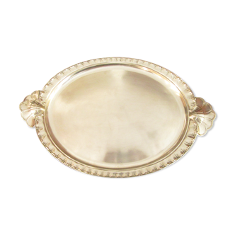 Christofle silver metal platter