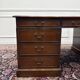Large Antique English Desk Partnerdesk