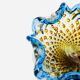 Coupe Murano – Bullicante - inclusion Or & Argent  – Circa 1960