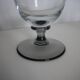 Lot de 4 verres en cristal