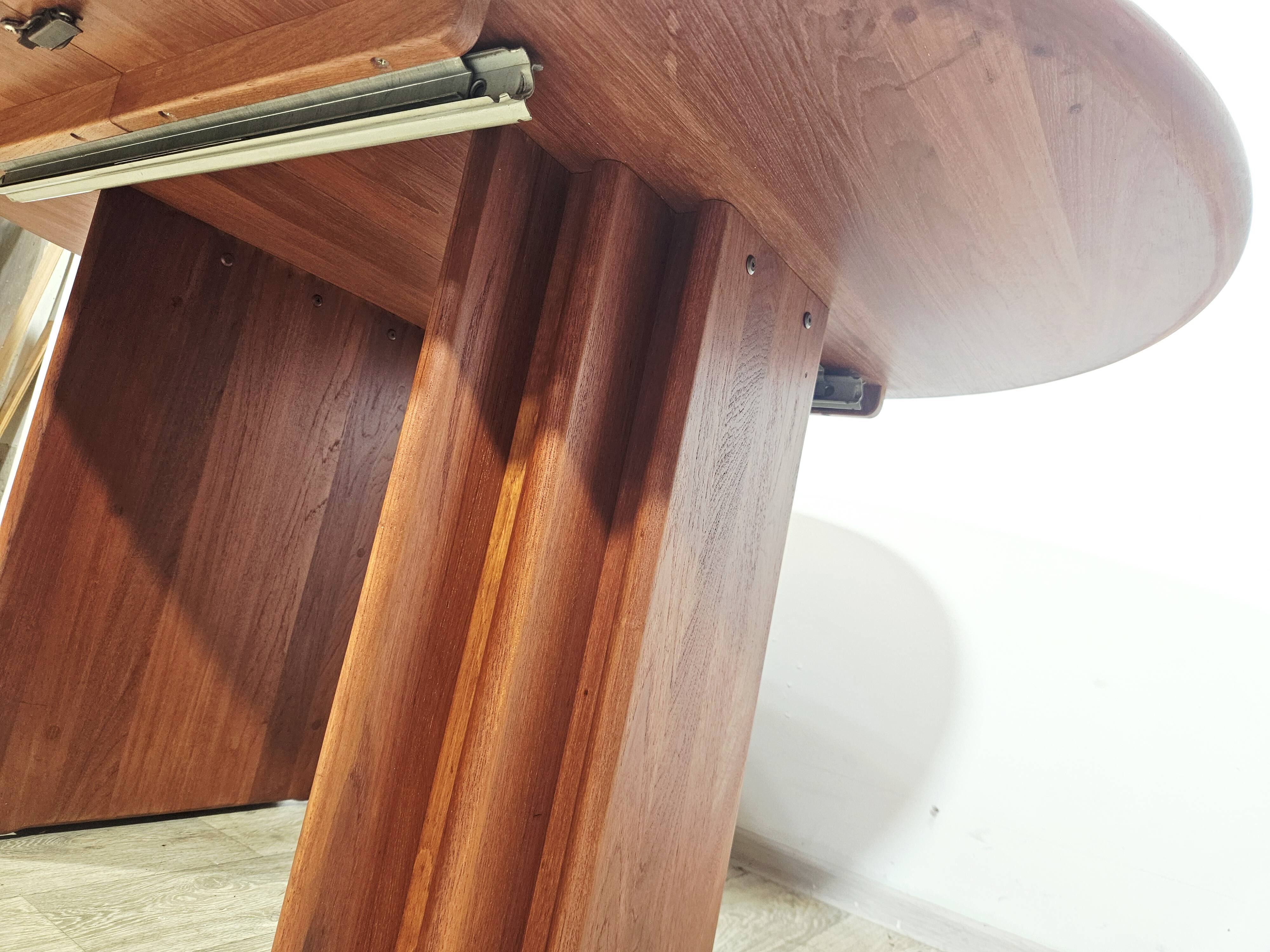 Extendable table/Teak /S.Burchardt-Nielsen (Møbel Fabrik)/Denmark 1980s