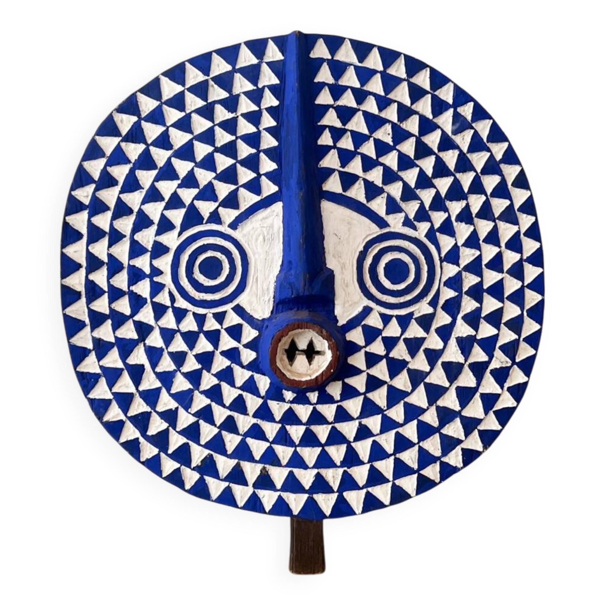 Masque soleil Bobo bleu (Burkina Faso)