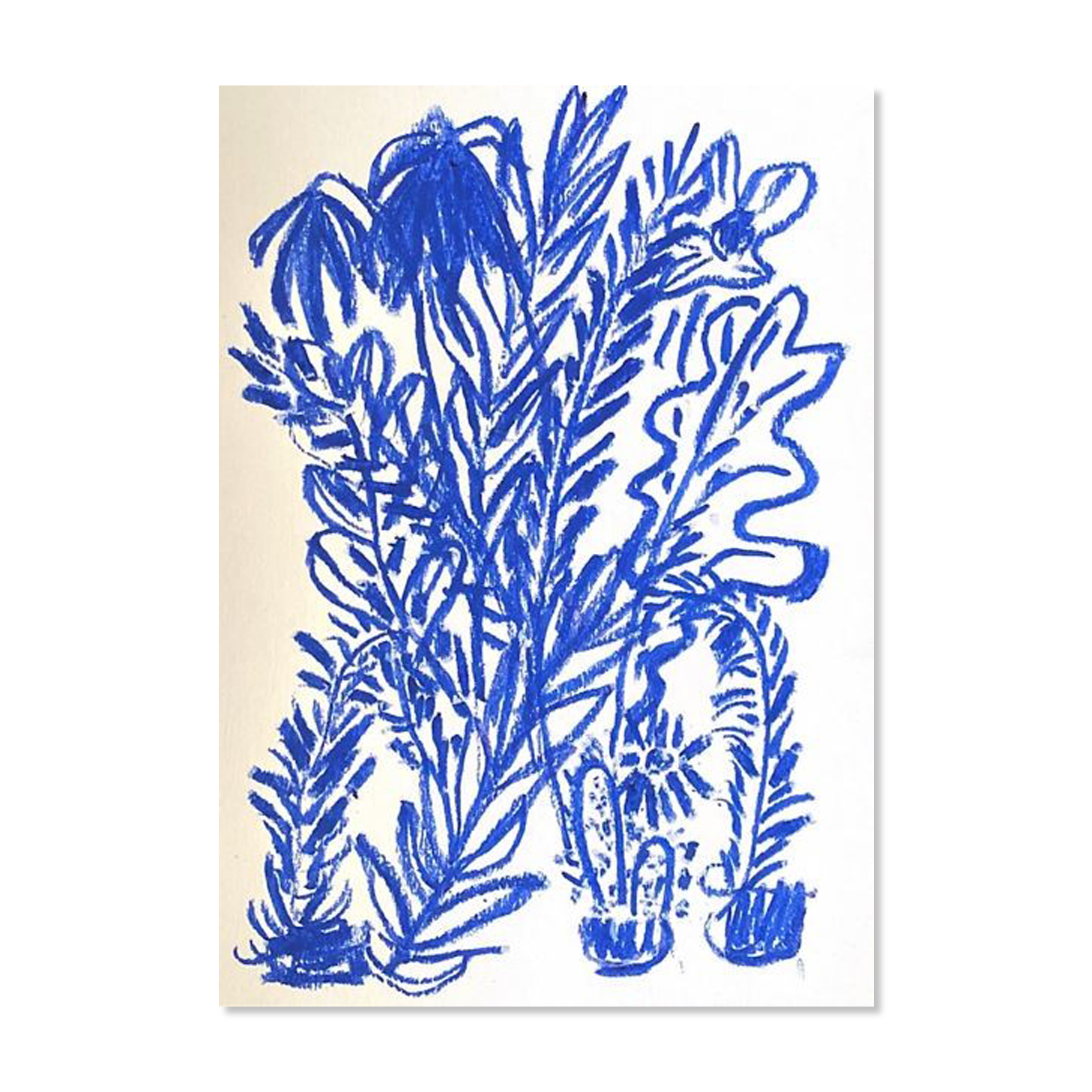 Illustration "fresh vegetation" - A4