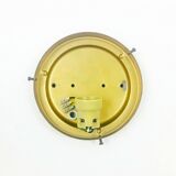 Mid Century Amber Bubble Glass Flush Mount By Helena Tynell For Limburg, Germany, 1970s