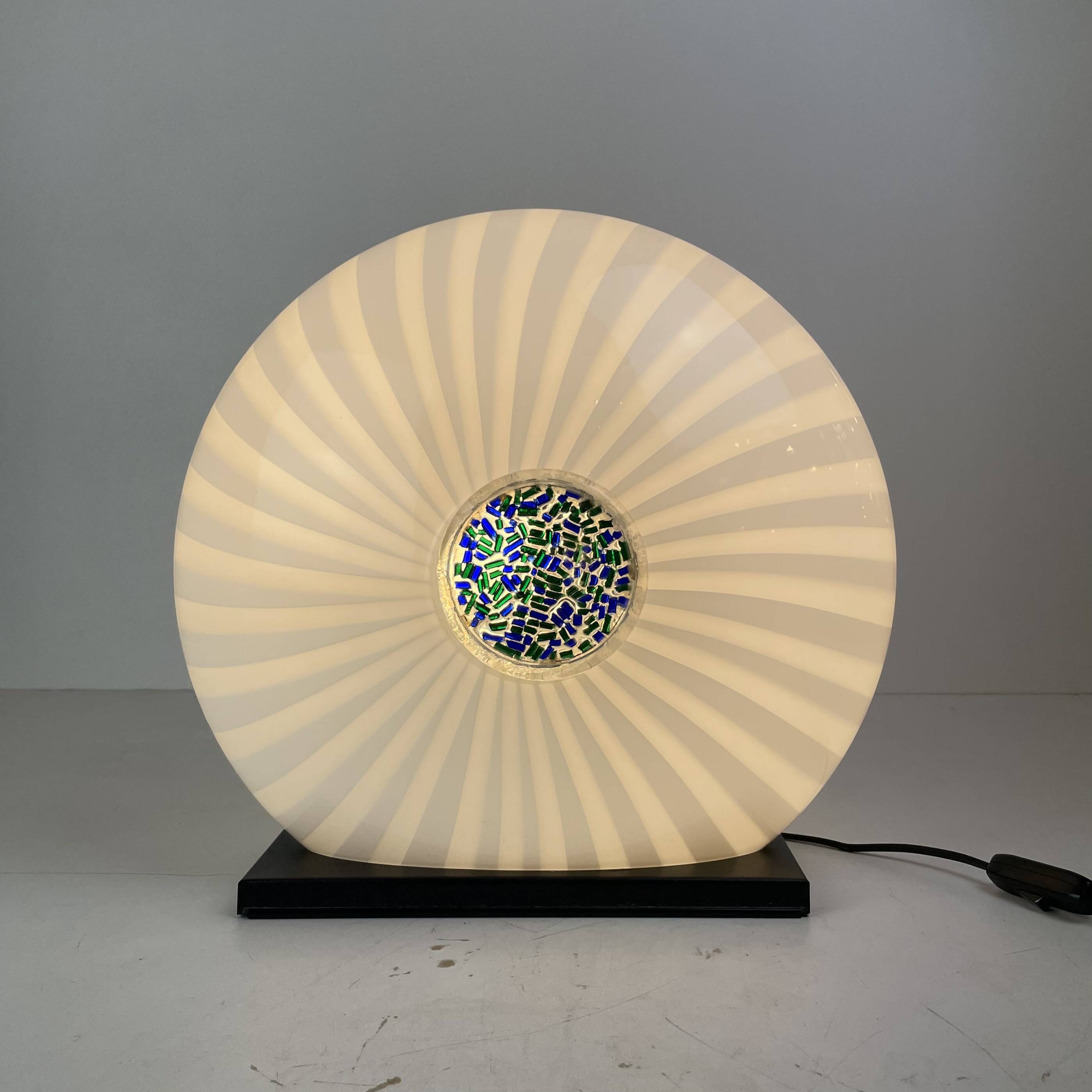 Murano Glass Table Lamp, Italy, 1980s