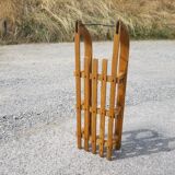 Old wooden toboggan - Donnay