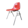 Chaise DSS orange par Charles et Ray Eames pour Herman Miller années 60