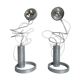 Pair of Postmodern Halogen Designer Table Lamps, Italy 1980's, 1990's