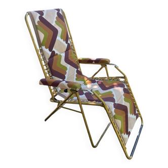 Vintage Lafuma lounge chair