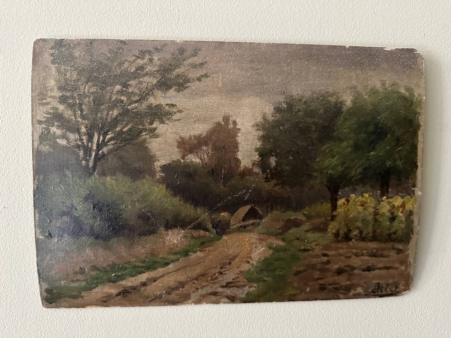 Painting on wood