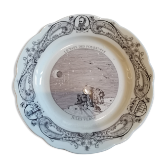 Assiette Jules Verne, Michel l'Ormeraie, Le pays des fourrures