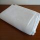Art Deco damassed tablecloth and monogram 270 x 155