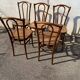 Set de 5 chaises fischel épingles