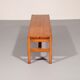 Banc en pin Ilmari Tapiovaara fabriqué en Scandinavie, 1960