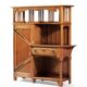 Gustave serrurier-bovy  buffet - vaisselier chambre d'artisan  circa 1