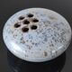 Vintage stoneware glazed pebble vase