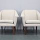 1960s Pair of Danish Restored Armchairs