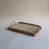 Wicker tray