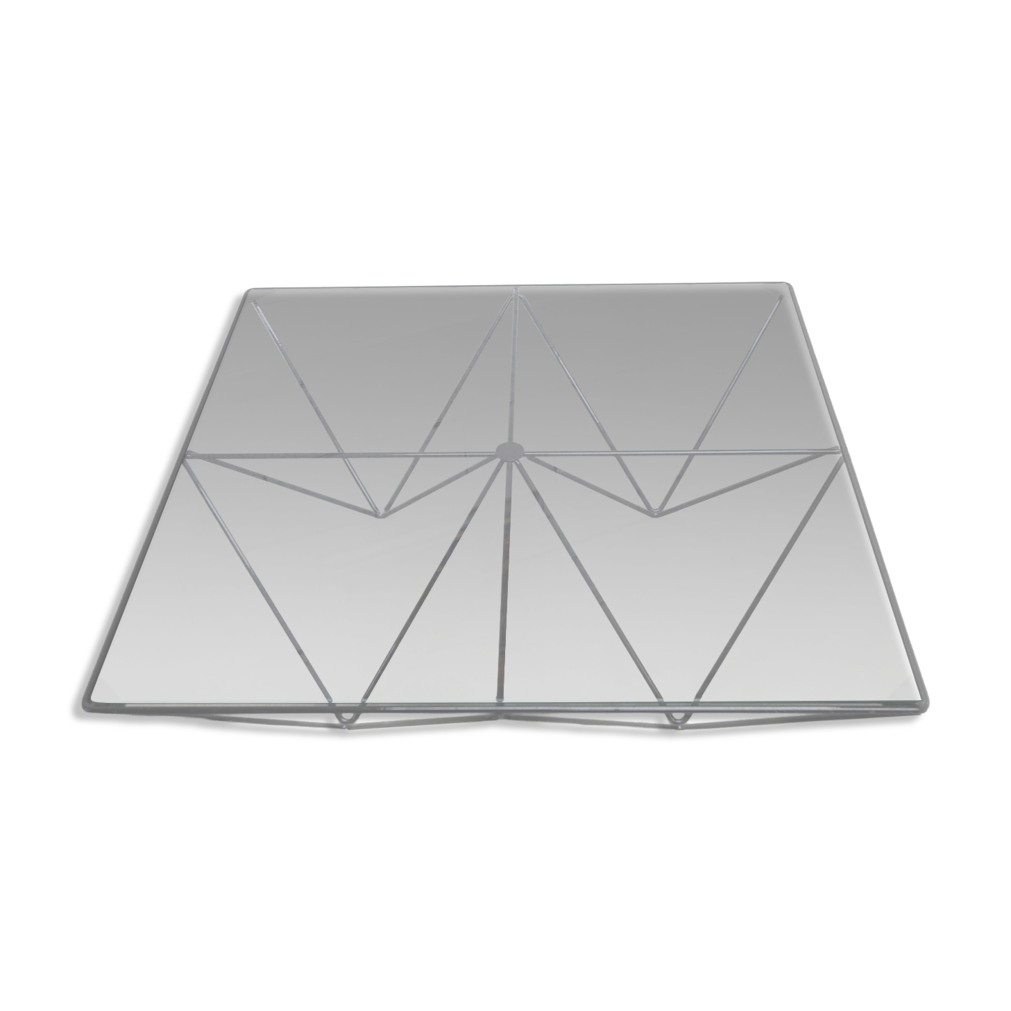 Coffee table 100x100cm in very good condition, 1980