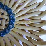 woven ceramic cup signed Foucard Jourdan Vallauris 1950