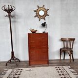 Commode chiffonnier semainier vintage teck 1950