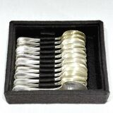 Christofle - 12 Moka spoons Pearls