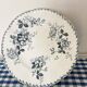 Iron pedestal dish