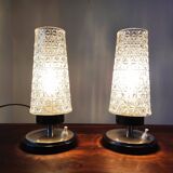 Pair of vintage lamps 1965