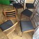 4 chairs and 2 armchairs McIntosh mid-century modern teak Kvadrat