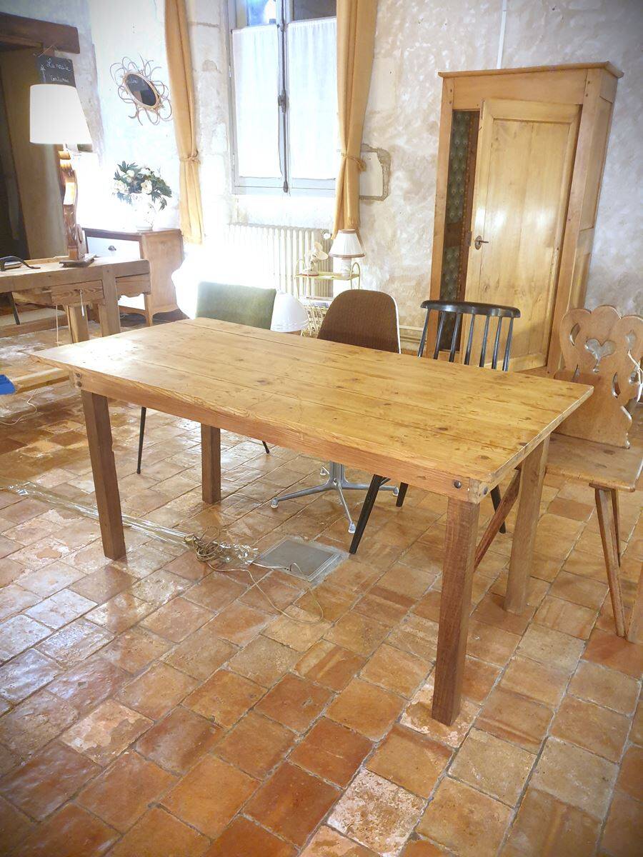 Old bistro table