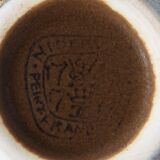 Grand saladier et 6 tasses faïencerie Niderviller