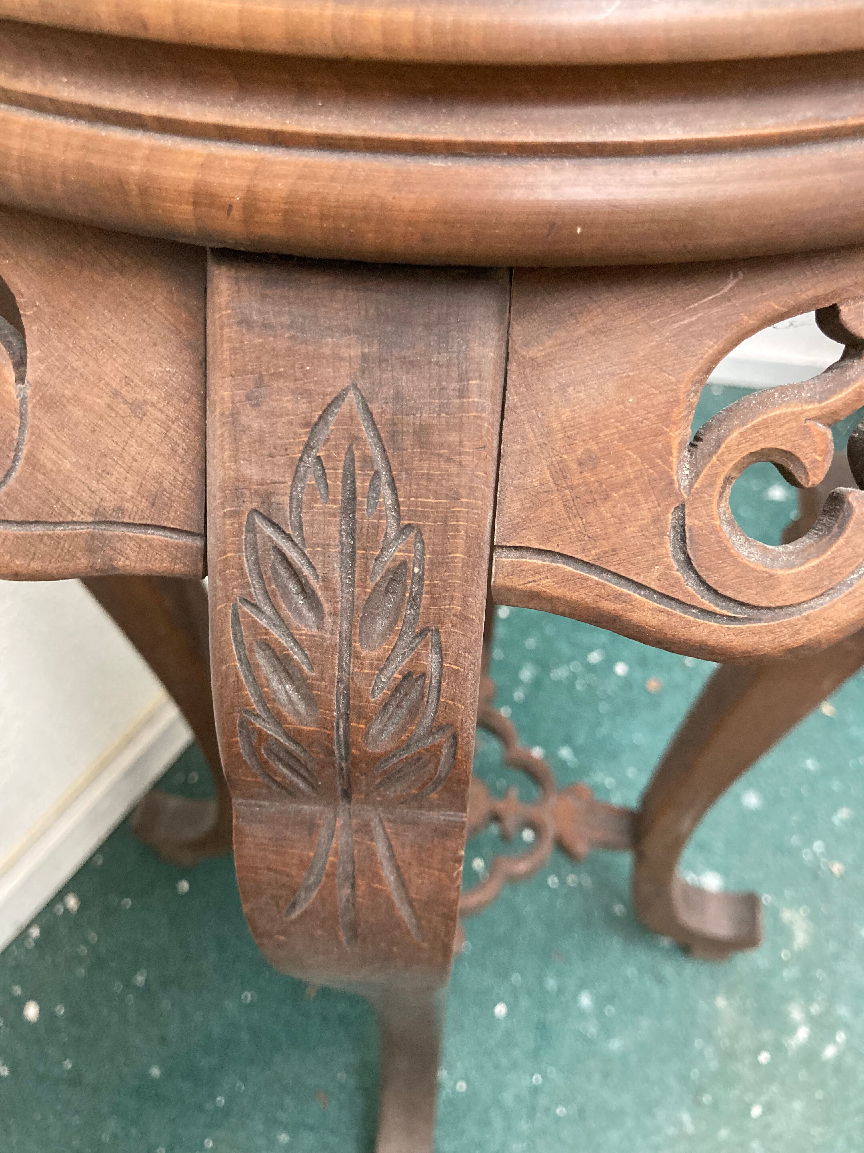 Art nouveau harness with pink marble late nineteenth century