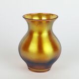 Iridescent glass vase by WMF