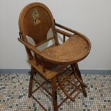 Chaise haute ancienne