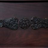 Miroir en acajou, Europe du Nord, vers 1890