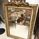 Mirror trumeau wood and plaster, early 20th