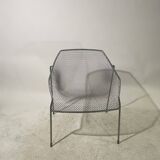 Heaven black metal armchair by JMmassaud (EMU)