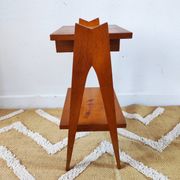 Table de chevet, bout de canapé scandinave, années 60