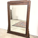 Antique Art Deco trumeau mirror