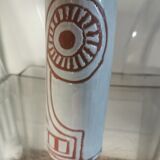 Ceramic vase signed Mail
