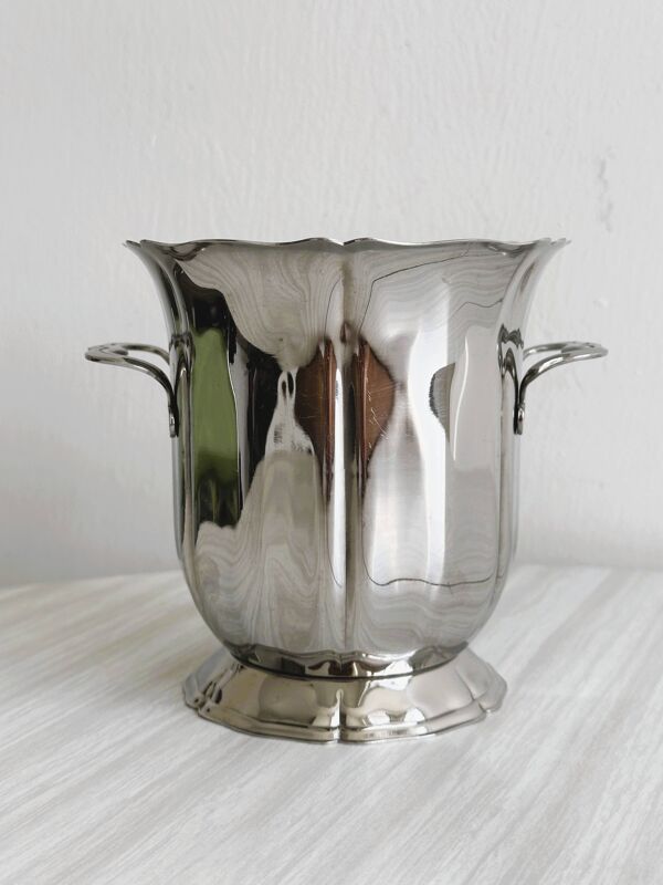 Seau à glaçons en inox 18/10