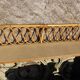 Large rattan wall shelf