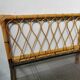 Pair of vintage rattan twin bed