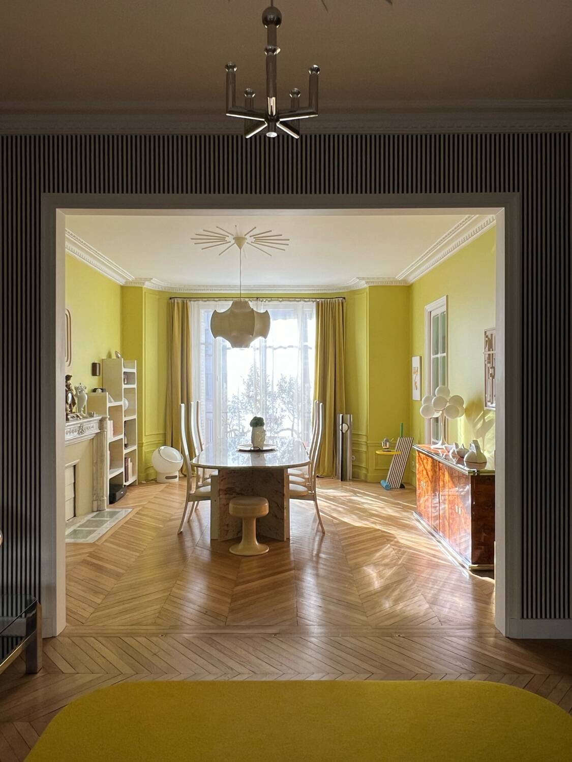 Ensemble 6 chaises Golem / V. Magistretti