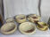 Old half-porcelain service Badonviller Strasbourg – 22 pieces