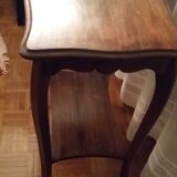 High wooden table