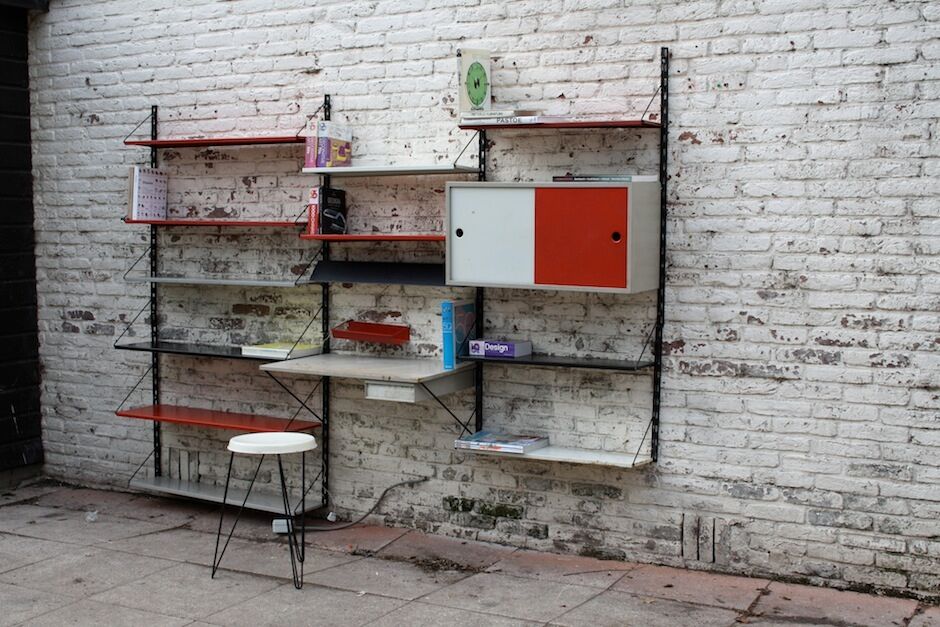 Shelf by Tjerk Reijenga for Pilastro, dutch design 1955